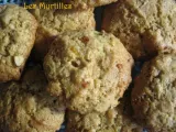 Recette Cookies amandes, oranges confites et petit epeautre