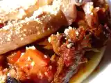 Recette Tartelettes à l'encornet, fondue de tomates