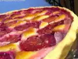 Recette Tarte amandine aux prunes