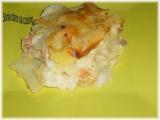 Recette Gratin de pommes de terre saumon fume