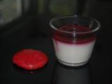 Recette Panna cotta légère aux fruits rouges pour 4 point weight watchers