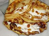 Recette Crepes aux raisins secs