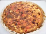 Recette Quiche chorizo / poivrons rouges
