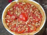 Recette Tarte tomate et noix