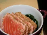 Recette Cocotte épinard saumon au sésame