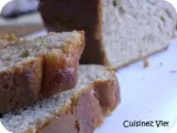 Recette ~ cake moelleux à la farine de chataigne et à la purée d'amandes ~