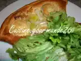 Recette Feuilletés au fromage de chèvre et poireaux