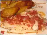 Recette Colin en crumble de chorizo