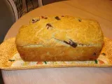 Recette Cake aux lardons thym et olives de kalamata