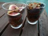 Recette Verrine de tiramisu aux figues (vegan mascarpone)