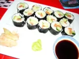 Recette Sushi au saumon fumé