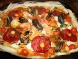 Recette Pizza espagnol (