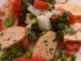 Recette Salade d'oeufs de bacalhau