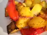 Recette Poulet aux poivrons et pommes de terre, sans chichis