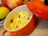 Recette Clafoutis pommes-raisins en petites cocottes
