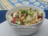 Recette Salade de haricots blancs et pommes