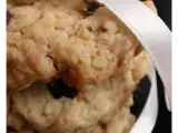 Recette ..cookies aux flocons d'avoine, raisins secs et pépites de chocolat