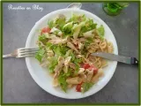 Recette Salade de pâtes poulet tomate fêta
