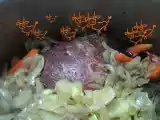 Recette Joues de boeuf confites au vin rouge à basse température, carottes confites