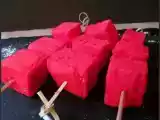 Recette Guimauves à la fraise des bois & morceaux de fraises