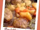 Recette Boulettes de viande jardinières