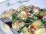 Recette Gnocchis aux asperges vertes et fromage frais