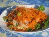 Recette Salade de goberge et carottes