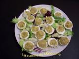 Recette Oeufs farcis à la tapenade verte