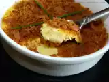 Recette Creme brulee au beaufort, crumble de lard et speculoos