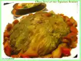Recette Chou farci et ses légumes braisés