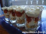 Recette Verrine de tiramisu au pesto et aux tomates