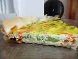 Recette Tarte ricotta légumes