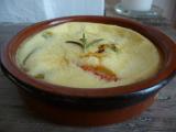 Recette Clafoutis au chévre et aux poivrons