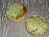 Recette Tartelettes soufflées au jambon et au fromage