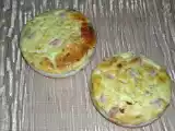 Recette Tartelettes soufflées au jambon et au fromage