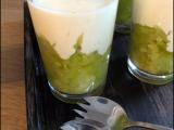 Recette Verrine apéritive : caviar de courgette et crème de parmesan