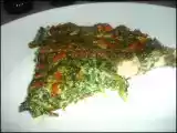 Recette Quiche sans pâte épinards, saucisse et comté