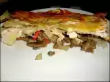 Recette Tourte feuilles de filo, viande hachée et fromage