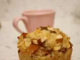 Recette Muffin aux noix, pommes et bananes