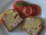 Recette Cake aux saucisses de francfort