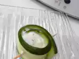 Recette Rouleaux de courgettes farcis au fromage de chèvre au thermomix