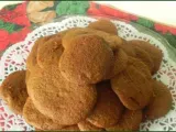 Recette Biscuits à la mélasse et au gingembre confit, sans gluten