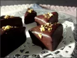 Recette Crousti-fondant : bonbon au chocolat fourré au praliné croustillant