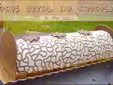 Recette Bûche royal au chocolat .