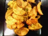 Recette Tajine de poulet aux artichauts et fèves