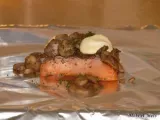 Recette Papillotes de saumon aux champignons