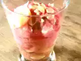 Recette Crème dessert rose litchi