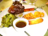 Recette Souris d'agneau caramélisées au miel