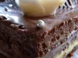 Recette La gourmandise : qd la crème brûlée rencontre le chocolat dans un entremet.