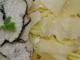 Recette Pâtes fraiches à la truffe d'été et au parmesan